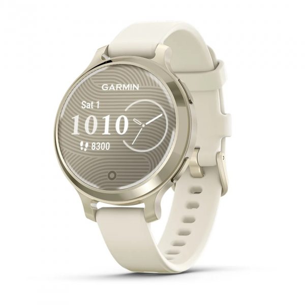 GARMIN LILY 2 ACTIVE LUNAR GOLD С BONE СИЛИКОНОВА КАИШКА