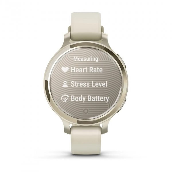GARMIN LILY 2 ACTIVE LUNAR GOLD С BONE СИЛИКОНОВА КАИШКА 3