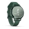 Garmin Lily 2 Active Jasper Green с Jasper Green силиконова каишка 1
