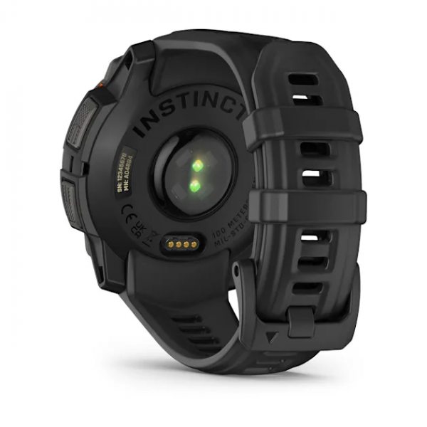 GARMIN INSTINCT 3 SOLAR 45ММ BLACK С BLACK КАИШКА  10