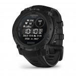 Garmin Instinct 3 Solar Tactical 45мм Black с Black каишка