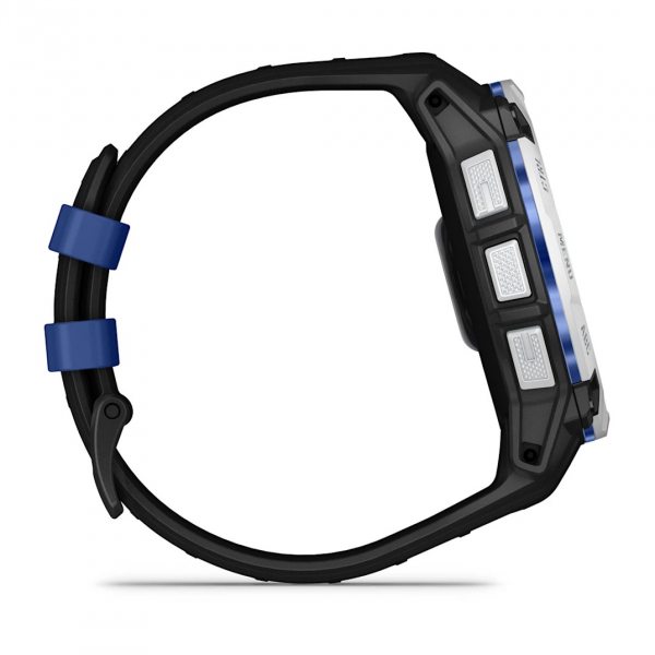 GARMIN INSTINCT 3 SOLAR 50ММ WHITESTONE С BLACK/BOLT BLUE КАИШКА 2