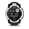Garmin Instinct 3 Solar 50мм Whitestone с Black/Bolt Blue каишка 4