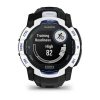 Garmin Instinct 3 Solar 50мм Whitestone с Black/Bolt Blue каишка 7