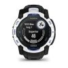 Garmin Instinct 3 Solar 50мм Whitestone с Black/Bolt Blue каишка 8