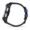 Garmin Instinct 3 Solar 50мм Whitestone с Black/Bolt Blue каишка 16