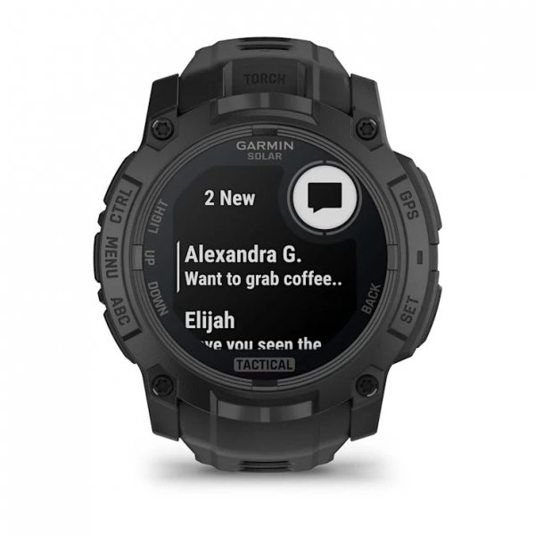 GARMIN INSTINCT 3 SOLAR TACTICAL 50ММ BLACK С BLACK КАИШКА 1
