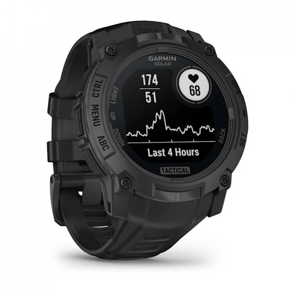 GARMIN INSTINCT 3 SOLAR TACTICAL 50ММ BLACK С BLACK КАИШКА 2