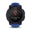 Garmin Instinct 3 AMOLED 45мм Black с Bolt Blue/Black каишка 1