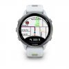 Garmin Forerunner 970 Titanium с Whitestone корпус и Whitestone/Translucent Amp Yellow каишка 1