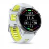Garmin Forerunner 970 Titanium с Whitestone корпус и Whitestone/Translucent Amp Yellow каишка 2