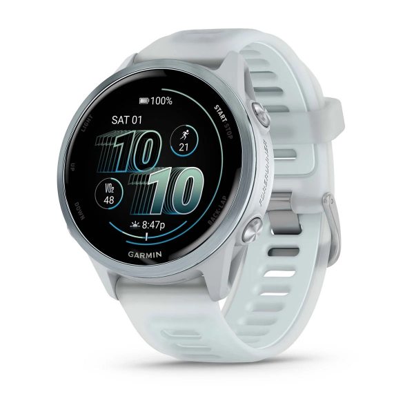 GARMIN FORERUNNER 570 42MM CLOUD BLUE ALUMINIUM С TRANSLUCENT WHITESTONE/CLOUD BLUE