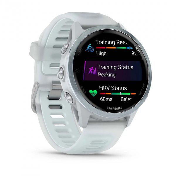 GARMIN FORERUNNER 570 42MM CLOUD BLUE ALUMINIUM С TRANSLUCENT WHITESTONE/CLOUD BLUE 2