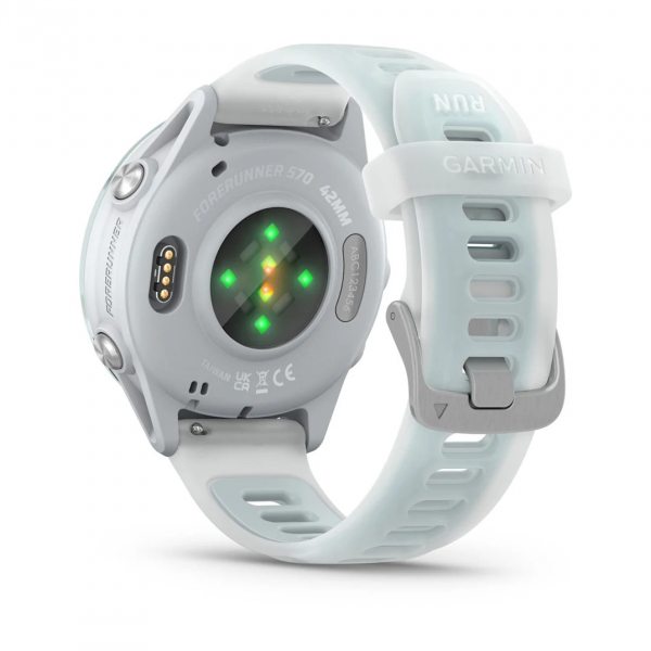 GARMIN FORERUNNER 570 42MM CLOUD BLUE ALUMINIUM С TRANSLUCENT WHITESTONE/CLOUD BLUE 6