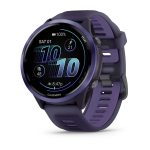 Garmin Forerunner 570 47mm Indigo Aluminium с Translucent Imperial Purple/Indigo каишка