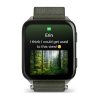 Garmin Venu X1 Moss с Titanium заден капак и Moss ComfortFit найлонова каишка 5
