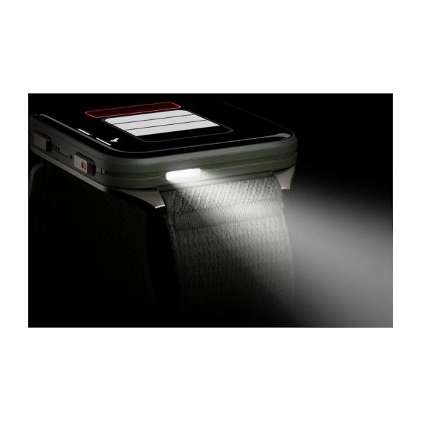 GARMIN VENU X1 MOSS С TITANIUM ЗАДЕН КАПАК И MOSS COMFORTFIT НАЙЛОНОВА КАИШКА 3