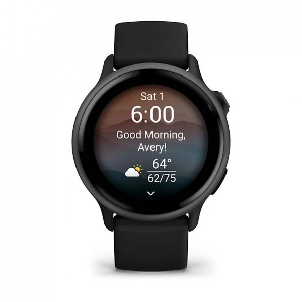 GARMIN VIVOACTIVE 6 SLATE С BLACK КАИШКА 3