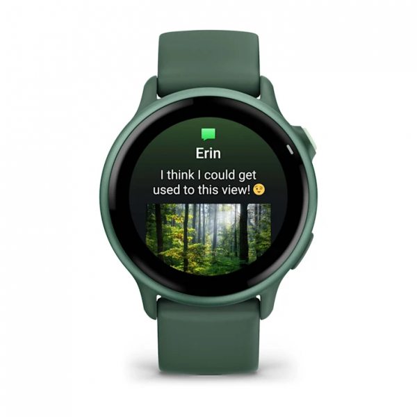 GARMIN VIVOACTIVE 6 METALLIC JASPER GREEN С JASPER GREEN КАИШКА 1
