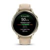 Garmin Venu 4 41мм Lunar Gold с Light Sand кожена каишка 7