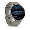 Garmin Venu 4 45мм Silver с Silver Gray силиконова каишка 1