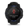 Garmin Instinct 3 AMOLED 50мм Black с Black/Bolt Blue каишка 1