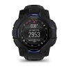 Garmin Instinct 3 AMOLED 50мм Black с Black/Bolt Blue каишка 8