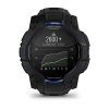 Garmin Instinct 3 AMOLED 50мм Black с Black/Bolt Blue каишка 5