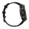 Garmin Fenix 8 Pro 47mm AMOLED Sapphire Carbon Gray DLC Titanium с Black/Pebble Gray силиконова каишка  10