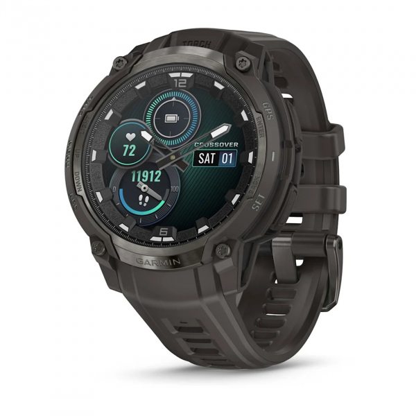 GARMIN INSTINCT CROSSOVER AMOLED CHARCOAL