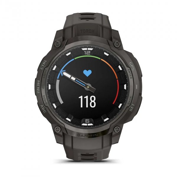 GARMIN INSTINCT CROSSOVER AMOLED CHARCOAL 9