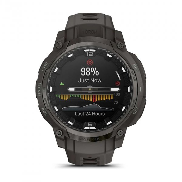 GARMIN INSTINCT CROSSOVER AMOLED CHARCOAL 7