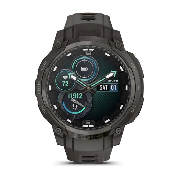 GARMIN INSTINCT CROSSOVER AMOLED CHARCOAL 6