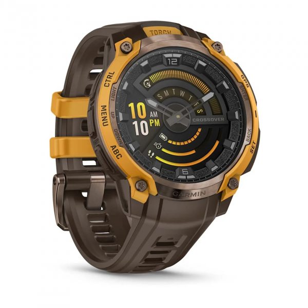 GARMIN INSTINCT CROSSOVER AMOLED BRONZE/SUNBURST 9