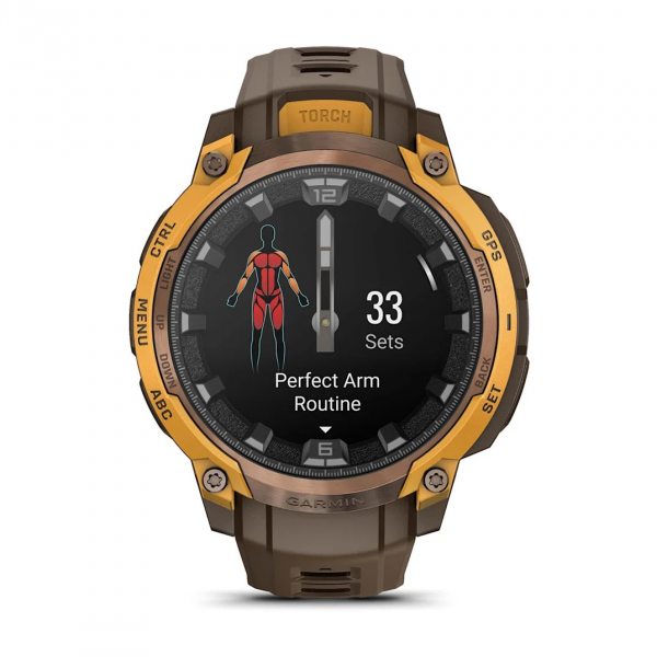GARMIN INSTINCT CROSSOVER AMOLED BRONZE/SUNBURST 5