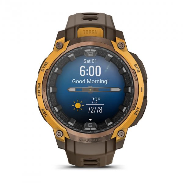 GARMIN INSTINCT CROSSOVER AMOLED BRONZE/SUNBURST 7
