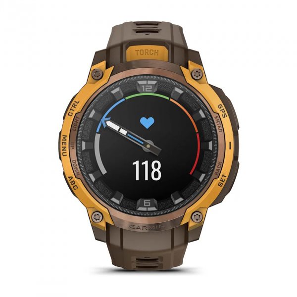 GARMIN INSTINCT CROSSOVER AMOLED BRONZE/SUNBURST 3