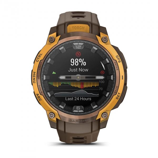 GARMIN INSTINCT CROSSOVER AMOLED BRONZE/SUNBURST 2