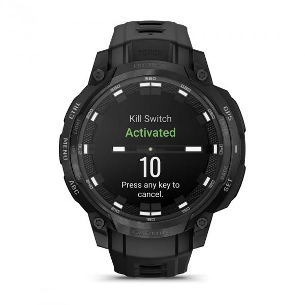 GARMIN INSTINCT CROSSOVER AMOLED TACTICAL BLACK 7