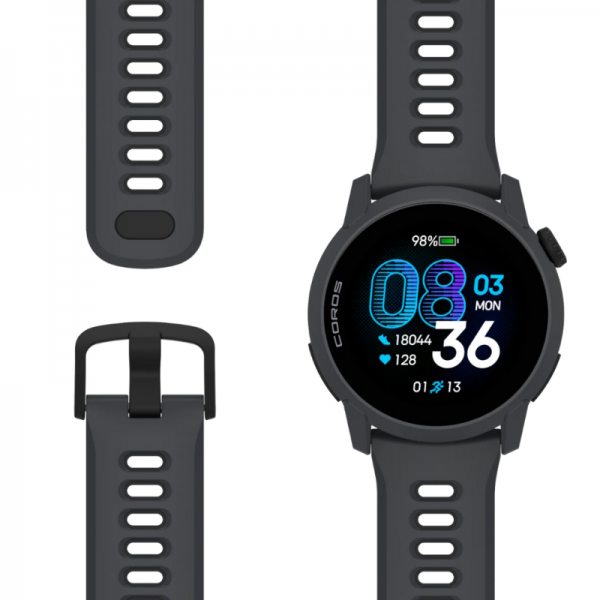 ЧАСОВНИК COROS PACE 4 BLACK SILICONE 5
