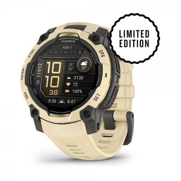 GARMIN INSTINCT 3 AMOLED 45ММ CITRINE С CITRINE BAND КАИШКА