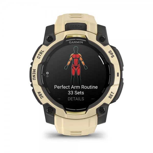 GARMIN INSTINCT 3 AMOLED 45ММ CITRINE С CITRINE BAND КАИШКА 12