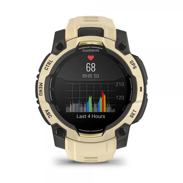 GARMIN INSTINCT 3 AMOLED 45ММ CITRINE С CITRINE BAND КАИШКА 4