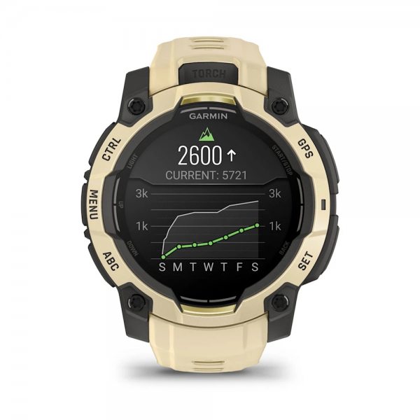 GARMIN INSTINCT 3 AMOLED 45ММ CITRINE С CITRINE BAND КАИШКА 1