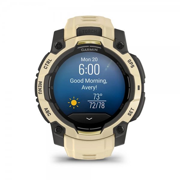 GARMIN INSTINCT 3 AMOLED 45ММ CITRINE С CITRINE BAND КАИШКА 3