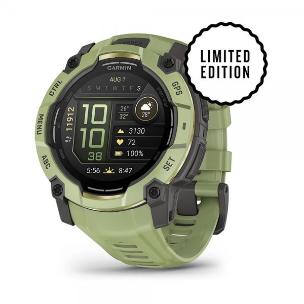 GARMIN INSTINCT 3 AMOLED 50ММ FERN GREEN С FERN GREEN КАИШКА