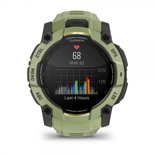 GARMIN INSTINCT 3 AMOLED 50ММ FERN GREEN С FERN GREEN КАИШКА 9