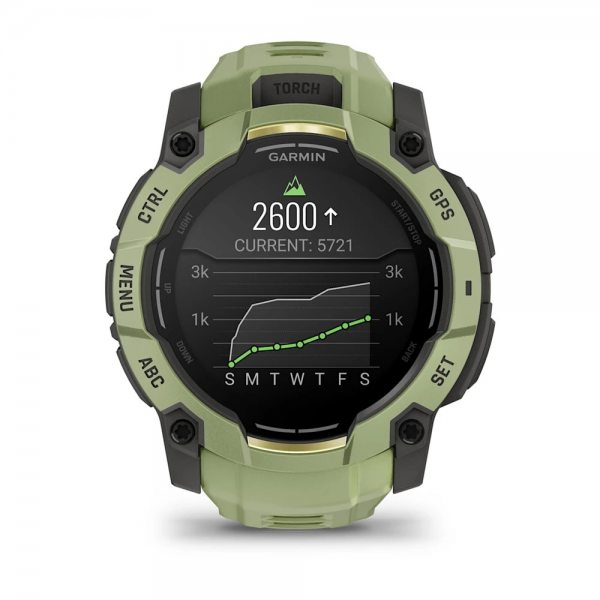 GARMIN INSTINCT 3 AMOLED 50ММ FERN GREEN С FERN GREEN КАИШКА 6