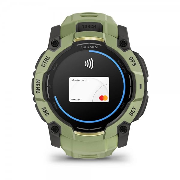 GARMIN INSTINCT 3 AMOLED 50ММ FERN GREEN С FERN GREEN КАИШКА 11