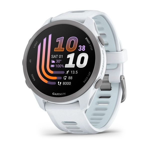 GARMIN FORERUNNER 170 WHITESTONE С WHITESTONE/CLOUD BLUE КАИШКА
